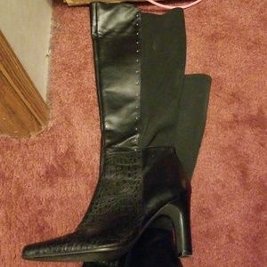 High calf boots